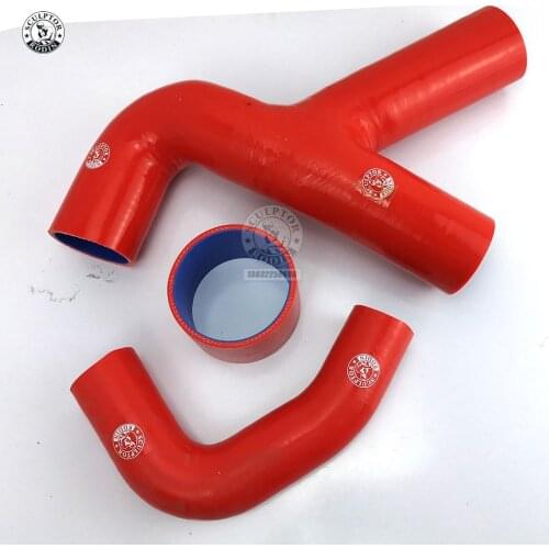 SILICONE INTERCOOLER Y PIPE HOSE FOR Subaru Impreza GC8 EJ20 2.0 WRX, UK GT Ver 3&4 UK 97/98(3PCS) red/blue/black