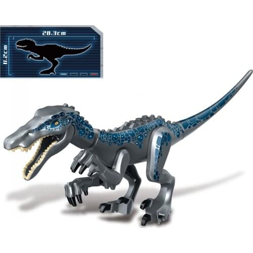 Heavy Claw Dragon Assembled Building Blocks Dinosaur Figures Bricks Toys World Triceratops Tyrannosaurus Model Toy for Children