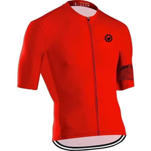 Bicycle Team Cycling Jersey Summer T-shirt Bike Clothes for Men Ciclismo Hombre Mtb Short Sleeve Quick Dry Breathable Sportswear