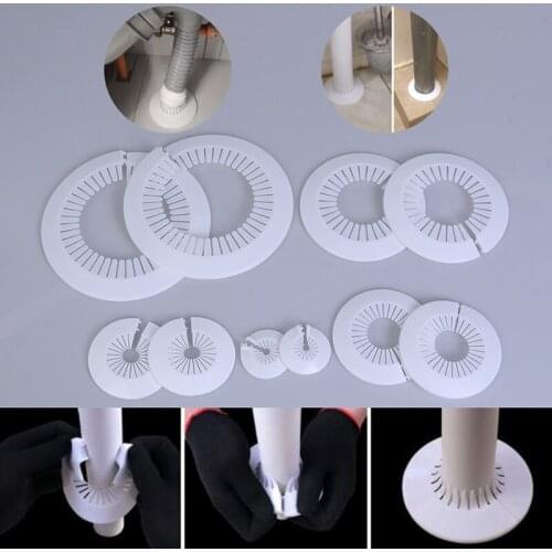High Quality 2Pcs Wall Hole Duct Cover Shower Faucet Angle Valve Pipe Plug Decoration Cover Pipe Fittings Accessories