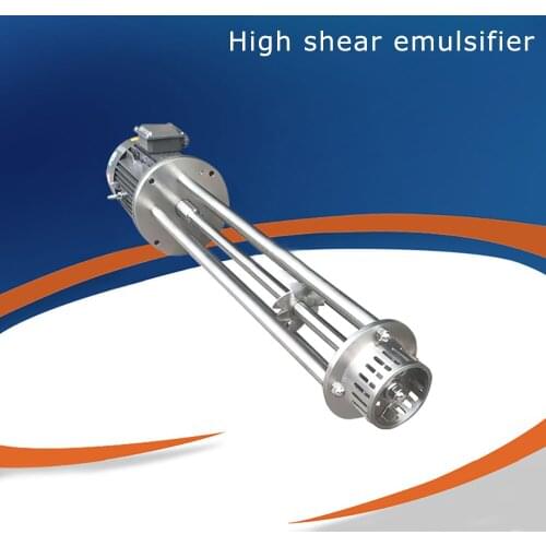 High Shear Emulsifying Head WRL Series Stainless Steel Emulsifier High-Speed Homogeneous Emulsifying Head Shearing Machine