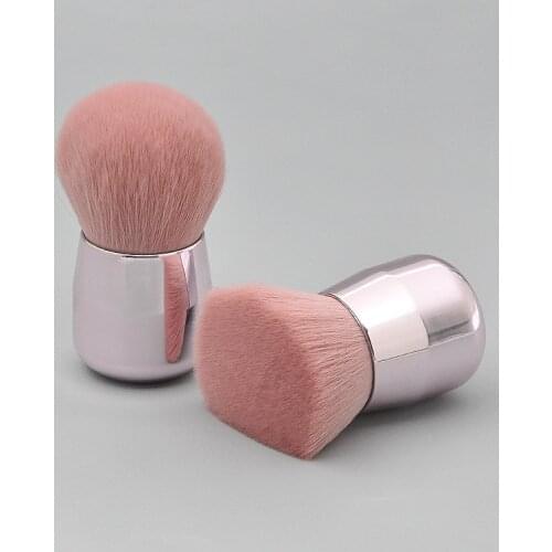 1Pc Portable Foundation Brush BB Cream Contour Makeup Brushes Loose Powder Flat Brush Kit Make up Tool Cosmetics Brochas
