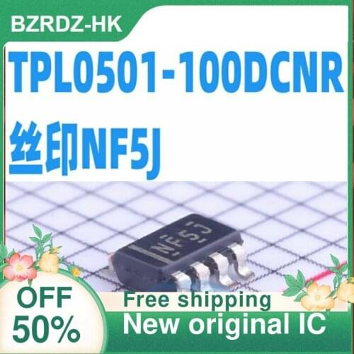 2-10PCS/lot TPL0501-100DCNR SOT23-8 NF5J NF5T New original IC