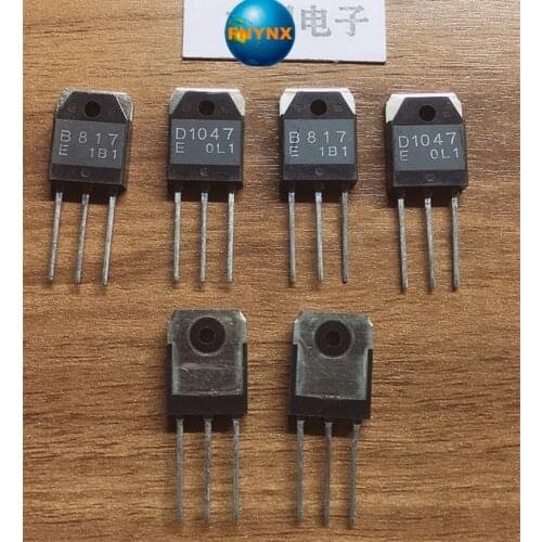 2PAIRS Original JAPAN SANY~ 2SB817 2SD1047 B817 D1047 Total 4PCS
