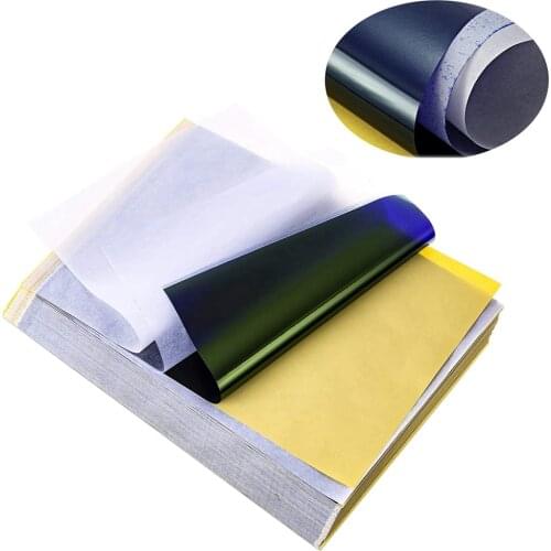 Tattoo Transfer Paper 10/20/30/50/100 Sheets Tattoo Supplies Thermal Stencil Copy Paper for Tattoo Transfer Machine Printer