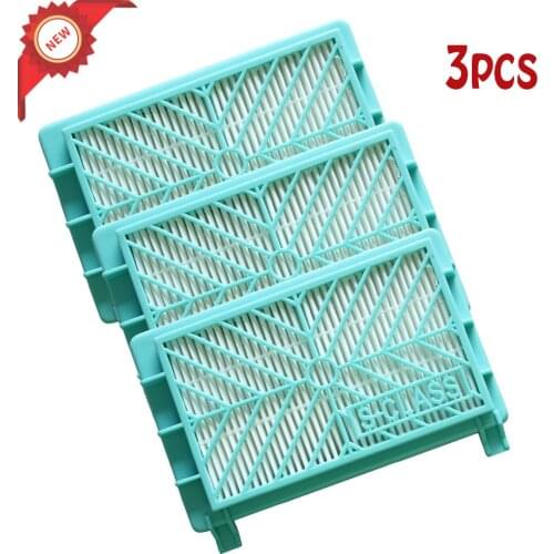3pcs vacuum cleaner Accessories parts hepa filter for philips FC8912 FC8913 FC8915 FC8916 FC8917 FC8919 HR8374 HR8581 HR8582