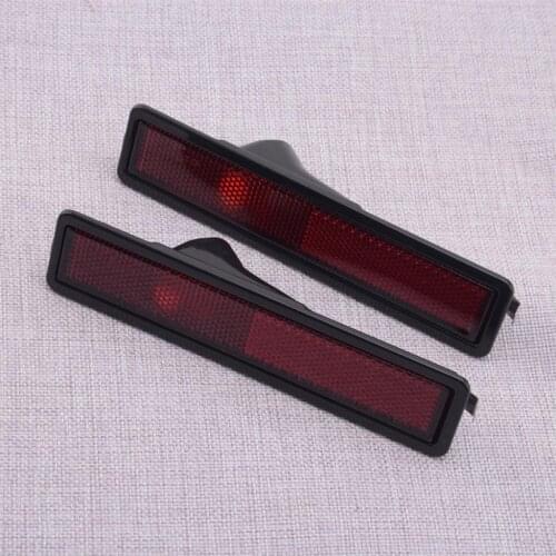 2Pcs ABS Red Lens Front Side Marker Light Cover Turn Signal Lamp Shell 63141377849 Fit For BMW E30 E32 E34 318i 318is 325es
