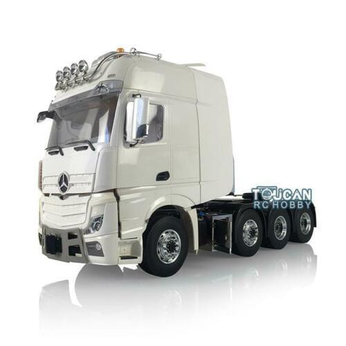 LESU RC 1/14 Metal Chassis Bz Hercul Truck Tractor Cab Light Air Conditioner THZH0702-SMT2