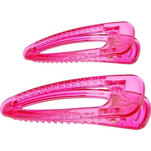 Summer Girl Duckbill Clip Candy Color Hairpin Cute Transparent Side Clip Simple Plastic Headdress Ins Korea Hair Accessories