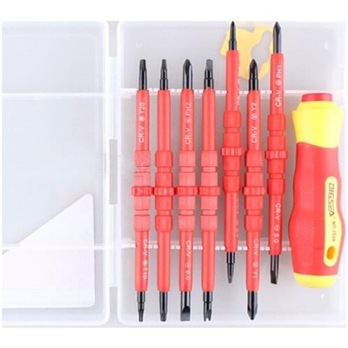 14-In-1 Multifunction Cr-V Quick Screwdriver Set Household Hand Tools For Electrican Household Hand Tools Multitool