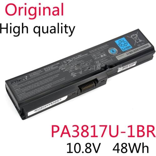 Original PA3818U PA3817U-1BRS New Battery For Toshiba Satellite L645 L655 L700 L730 L735 L740 L745 L750 L755 PABAS227 S228