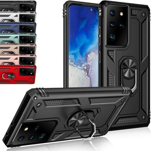 Shockproof Case For Samsung Galaxy S21 Ultra S21+ S30 Plus Coque Kickstand Armor Cover For Samsung S21 Plus S30 Ultra Case Funda