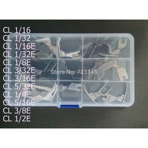 SPECIAL Presser Foot SPECIAL FEET for Industrial Sewing Machine Brother Juki Singer Siruba Toyota CLR 1/16 CL 1/32