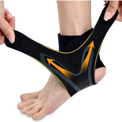 Sports Ankle Support Breathable Elastic Adjustable Ankle Brace Ankle Wrap Strap for Weak Ankles Running Basketball