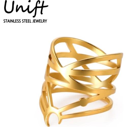 Unift Eternal Comet Rings Stainless Finger Ring Destructive Nature of the Universe Womens Accessories Gothic Punk Jewelry Gifts