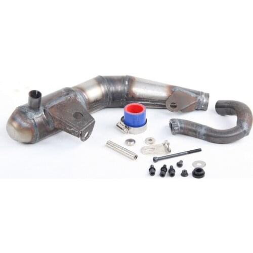 Baja Silent silencer exhaust pipe For LOSI 5T HPI Ravan KM 87068