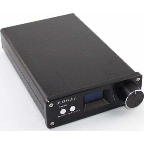OUTPUT power 50W+25W+25W amplifier STA326+PCM2706+AK4113 OLED 2.1 channel Class D DC24V-32V Digital Stereo Audio Amplifier