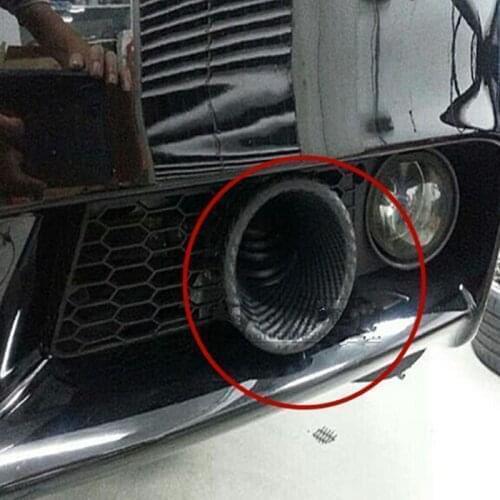 Cooling, air cushioning 1Kit Car Turbo Pipe Turbine Inlet Pipe Air funnel 3D Carbon Fiber fit for Outback Legacy Forest