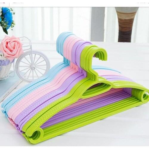 10pcs/lot 41cm Environment Protecting Hanger/Rainbow Hanger/A Variety Of Colors For You Choose