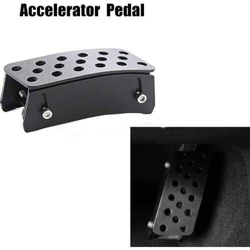 Car Brake Gas Foot Plate Pedal Pads Covers for Jeep JL Wrangler Car Accessories Pedals Foot Pegs For Jeep Wrangler JL 2017
