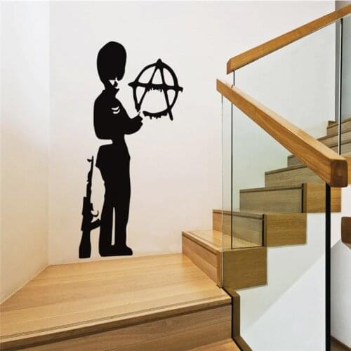 Banksy print Poster Wall Decal Vinyl Wall Art Sticker 8391 SML free shipping 6963