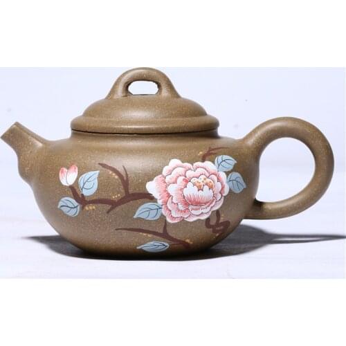 Purple Clay Teapot Gift Collection Crab Shell Blue National Color Tianxiang Kung Fu Tea Set Teapot Household Teapot