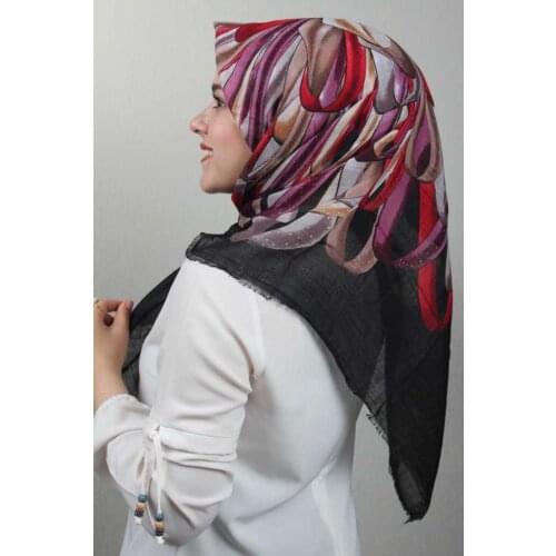 ERİPEK PATTERNED LINEN FLAMLI SCARF-PATTERN-13-RENK-02