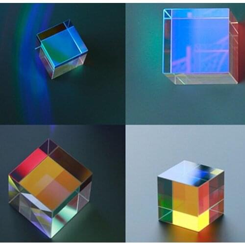 Factory Supply cube prism beam splitter polarizing beamsplitter 25*25*25mm