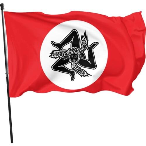 Italy Of The Sicily flag for decoration 90x150cm