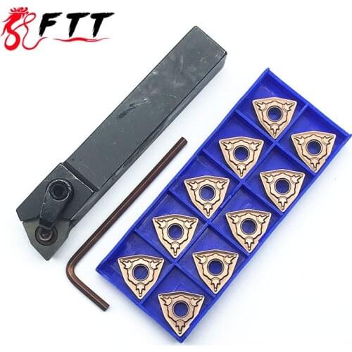 10pcs WNMG080404 WNMG080408 Carbide Insert and 1pc MWLNR2020K08 MWLNR1616H08 Boring Bar Lathe Turning Tool Set