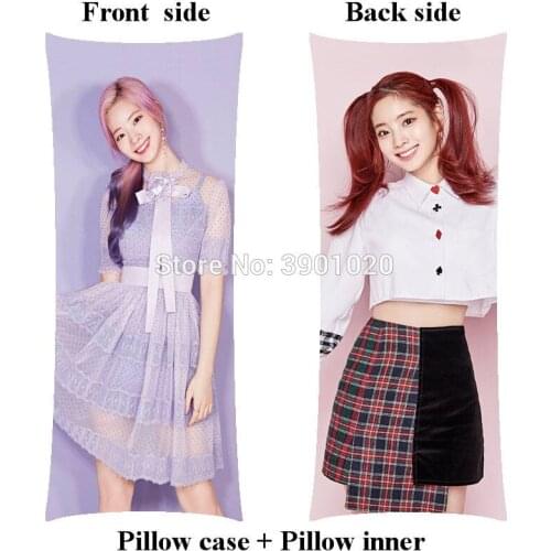 Kpop home soft girl customize pillow Kim DaHyun girl long body pillow with inner gift