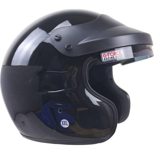 Car helmet Open face motorcycle helmet Snell helmet DD ring buckle STG Fire retardant motorcycle helmet Fiberglass Shell