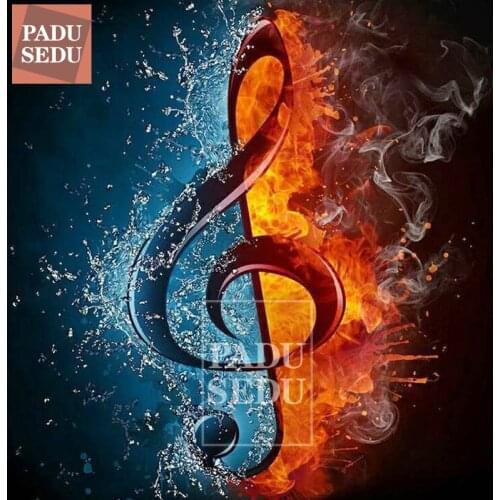 NEW Diamond Embroidery Music Picture 5D DIY Crystal Diamond Painting Cross Stitch Kits Full Set Square Home Decoration Bedroom