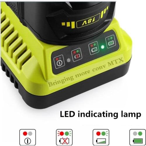 NEW P117 battery Charger for Ryobi 12V 14.4V 18V NI-CD NI-MH Li-ion Battery for Ryobi P102 P103 P104 P105 P107 P108 battery
