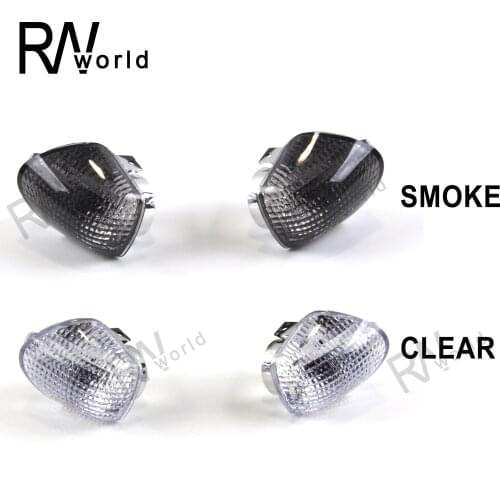 Motorcycle Front Turn Signals Light Lamp Lens Cover For HONDA CBR600 CBR1000 F2 F3 1991-1994 1992 1993 CBR 600 1000 Clear SmoKe