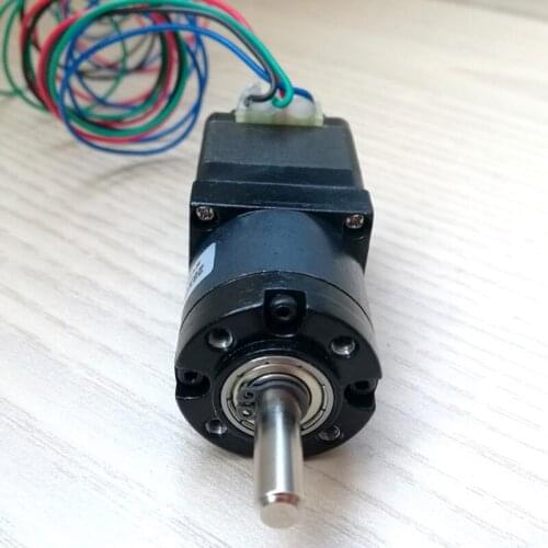 Nema11 planetary stepping gear motor 0.6A 4.5N.cm speed ratio 100: 1