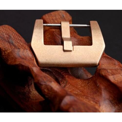 Compatible With For PAM Bronze Watch Buckle20 22 24 26MM Oxidized Old Watch Accessories, Leather Strap Buckle