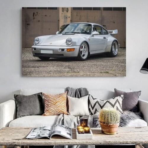 Sport Car Porsches 911 Carrera Classical Vehicle Posters and Prints Wall Art Canvas Paintings For Home Decor