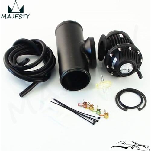 SSQV Blow Off Valve SQV4 + 2.25" 57mm Alloy Flange Adapter Pipe For H**KS BOV