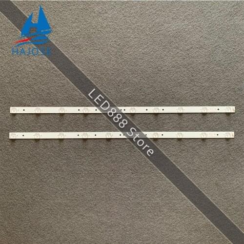 624MM 2PCS LED Backlight 10 Lamp strip For 32"TV JVC LT-32C365 6501L625400010 3BL-T6254102-22 HK315LEDM-0HMYH SQ3204 LT-32C360
