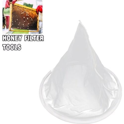 Cloth Honey Bee Flow Filter Mesh Nylon Cone-shape Conic Conical Strainer Combhoney Goods Tools For Beekeeper Supplies