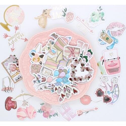 YPP CRAFT 50pcs Cute Carnival Paper Stickers for Scrapbooking Happy Planner/ DIY Crafts/ Card Making Decoration