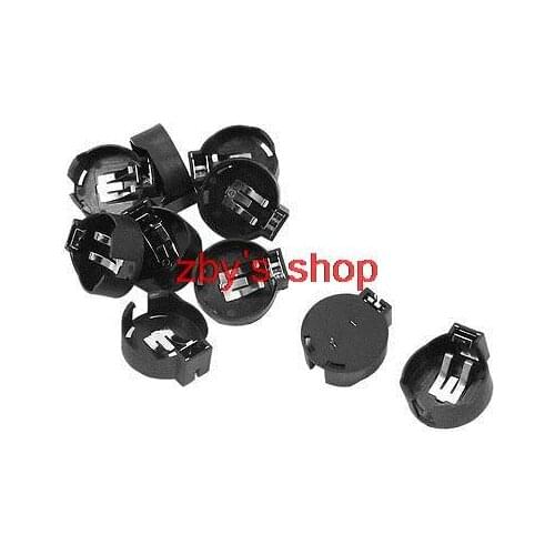 10Pcs CR2477 Lithium Coin Cell Button Battery Holder Socket Connector