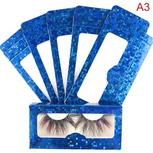 10pcs Packing Box for 25mm long EyeLash Wholesale Bulk Cheap Pretty Lashes Storage Packaging