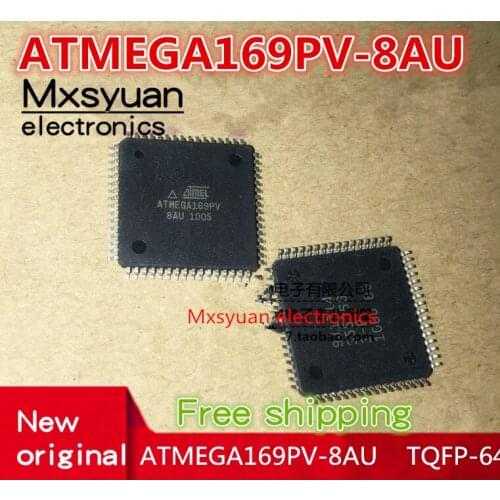 2~10PCS ATMEGA169PV-8AU ATMEGA169PV TQFP64