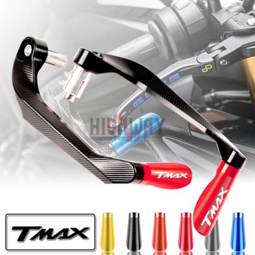 Motorcycle CNC Aluminum 7/8'' 22mm Brake Clutch Levers Guard Handlebar Protector For YAMAHA T-MAX 530 TMAX 500