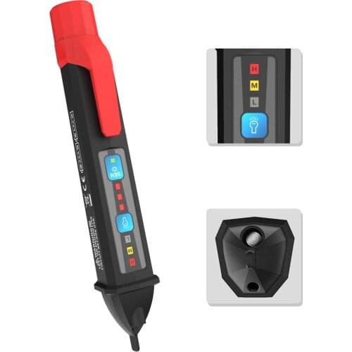 Non Contact Voltage Tester, Protmex AC Voltage Detector, Sensitivity Adjustable Electrical Tools Pen Type Circuit Testers New