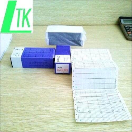 Chart paper ET108N for CHINO ET Series Z-FOLD 180mm (200mm) recording paper ET1269N, ET1534, ET2205
