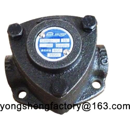 Bilateral trochoid pump electric gerotor lubrication gear oil circulation pump SBRB-3 for circulating lubrication system