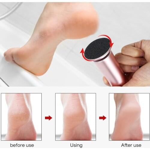 Electric Foot Callus Remover Pedicure Tools Foot Nail File Hard Skin Remover Kit Feet Care For Cracked Heels Speed Adjustable